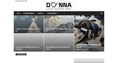 Desktop Screenshot of donnabubak.com